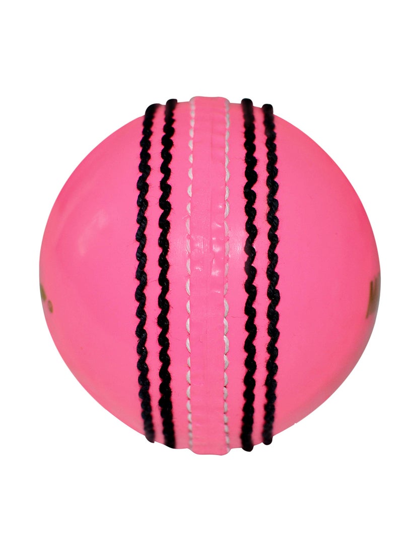DSC Incredible Marathon Synthetic Tennis Cricket Ball (Pink)| Leather | Suitable for Practice Game | Training | Hard Court | Grass  - Image 3