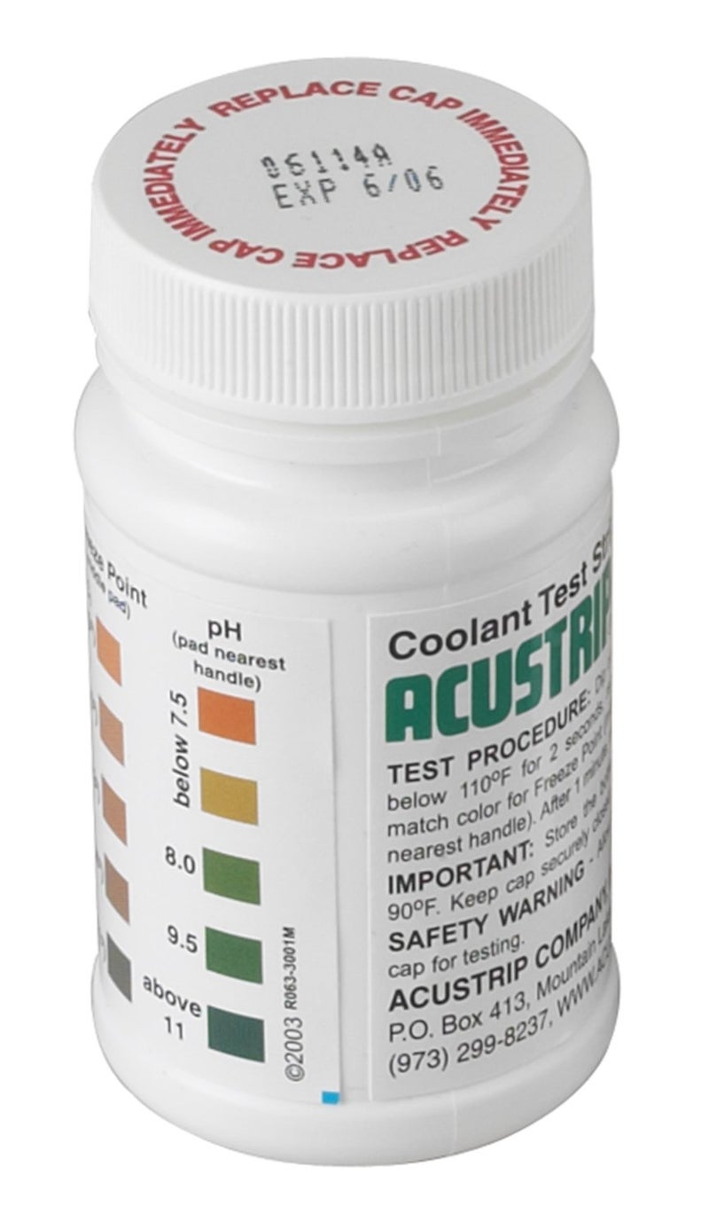 Robinair 75234 Econo-Clean 3-Way Heavy-Duty Truck Coolant Test Strip - Image 1