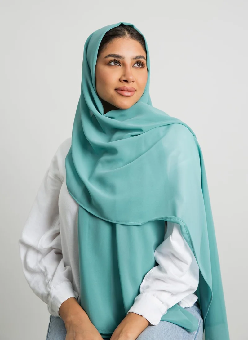 Kaafmeem Tiffany - Plain Light Chiffon Tarha