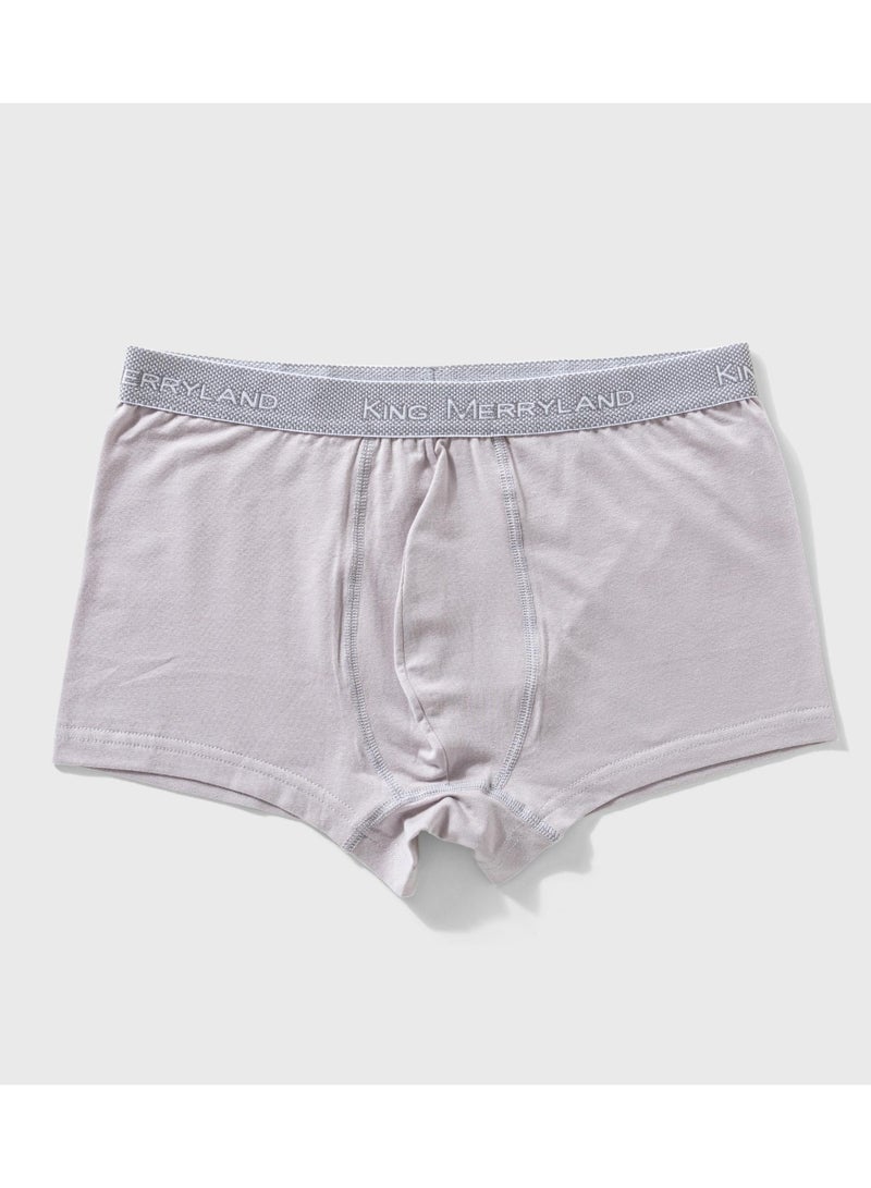 King Merryland Pack of 3 Cotton Lycra Boxer Underwear for Men  - Image 4