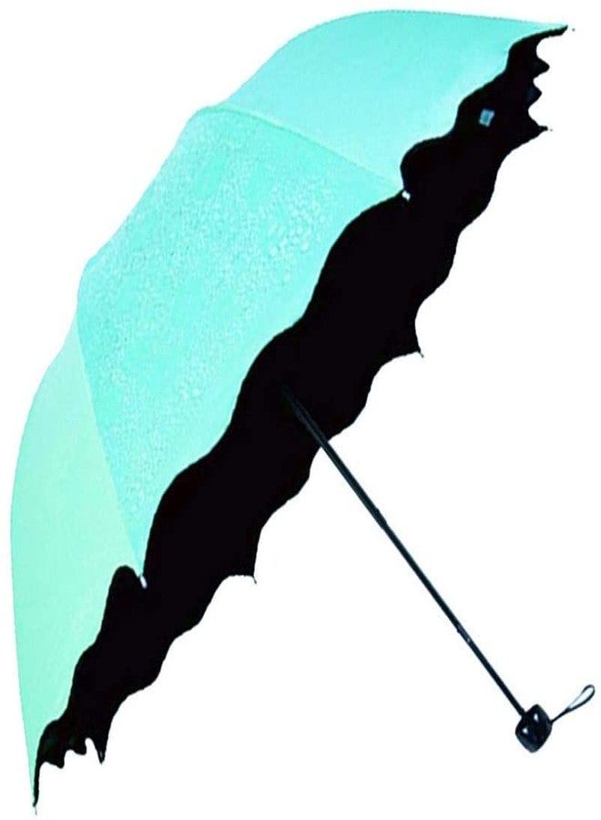 REXERA Portable Auto Travel Umbrella - Umbrellas for Rain Windproof, Strong & Easy Auto Open/Close Button for Single Use Umbrella for Wind and Rain, Perfect Car Umbrella for Men & Women (LIGHTBLUE) - Image 1