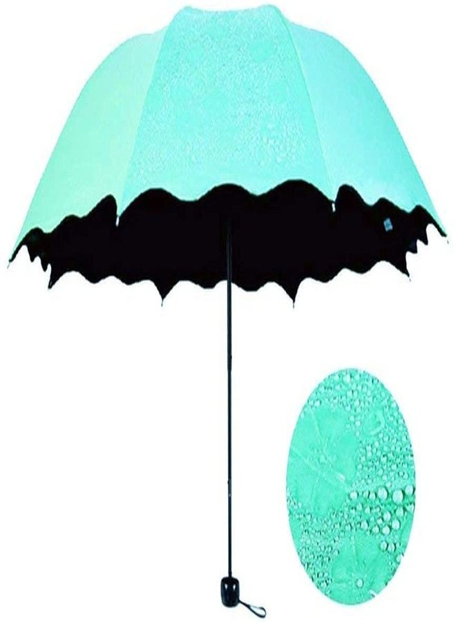 REXERA Portable Auto Travel Umbrella - Umbrellas for Rain Windproof, Strong & Easy Auto Open/Close Button for Single Use Umbrella for Wind and Rain, Perfect Car Umbrella for Men & Women (LIGHTBLUE) - Image 3