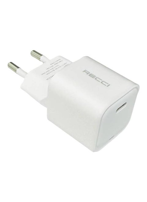Network charger Recci RC65E 1C 20W white
