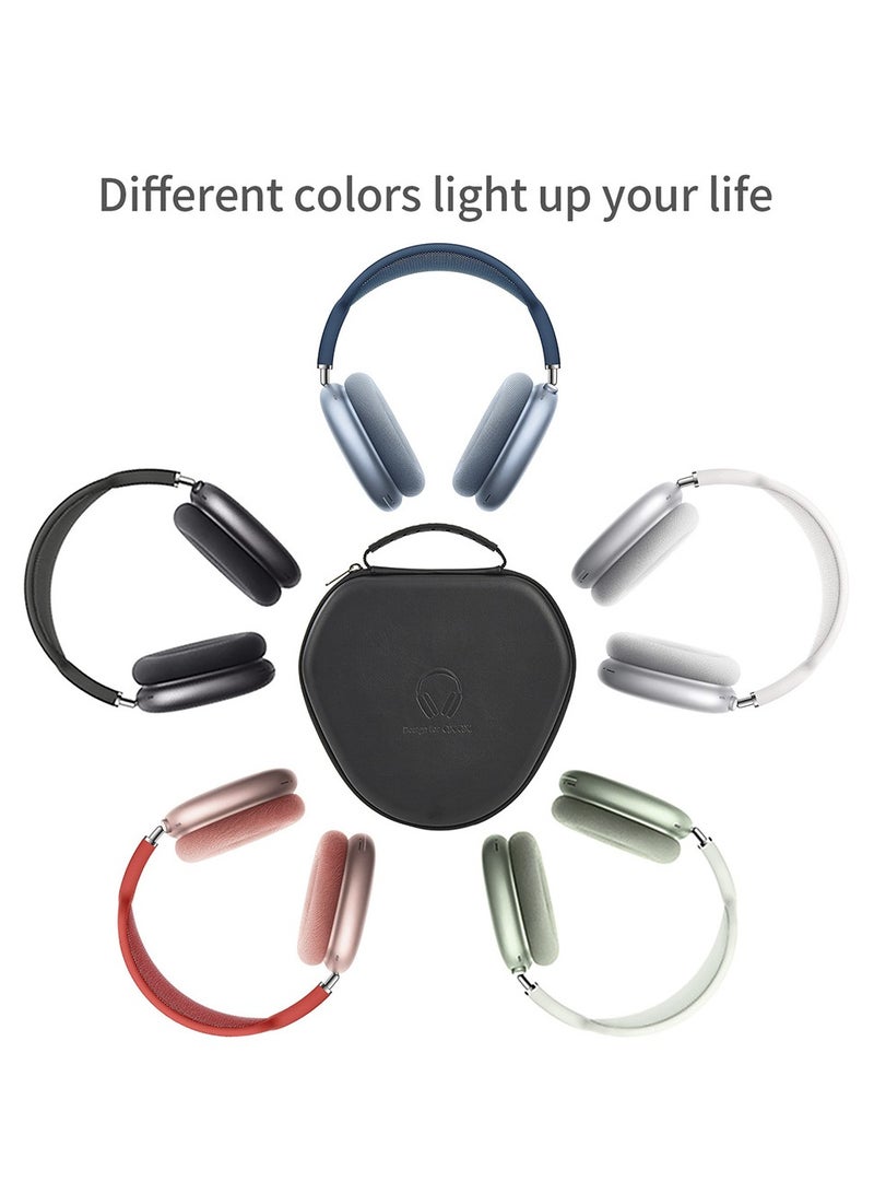AirPods Max with Sleep Mode Case, Upgraded Smart Headphone Case, Slim Carrying Case with Maintenance Power, Hardshell Pocket - Image 2