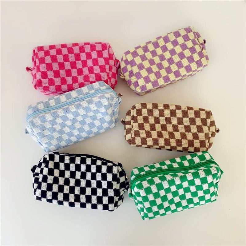XPONNI Small Cosmetic Bag Cute Makeup Bag Y2k Accessories Aesthetic Make Up Bag Y2k Purse Cosmetic Bag for Purse (Purple) - Image 2