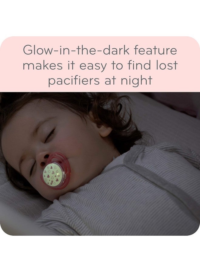 NUK Airflow Glowinthedark Pacifiers Baby Boys 06 Months 2 Pack 0.09 Pounds - Image 4