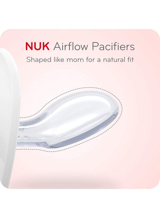 NUK Airflow Glowinthedark Pacifiers Baby Boys 06 Months 2 Pack 0.09 Pounds - Image 3