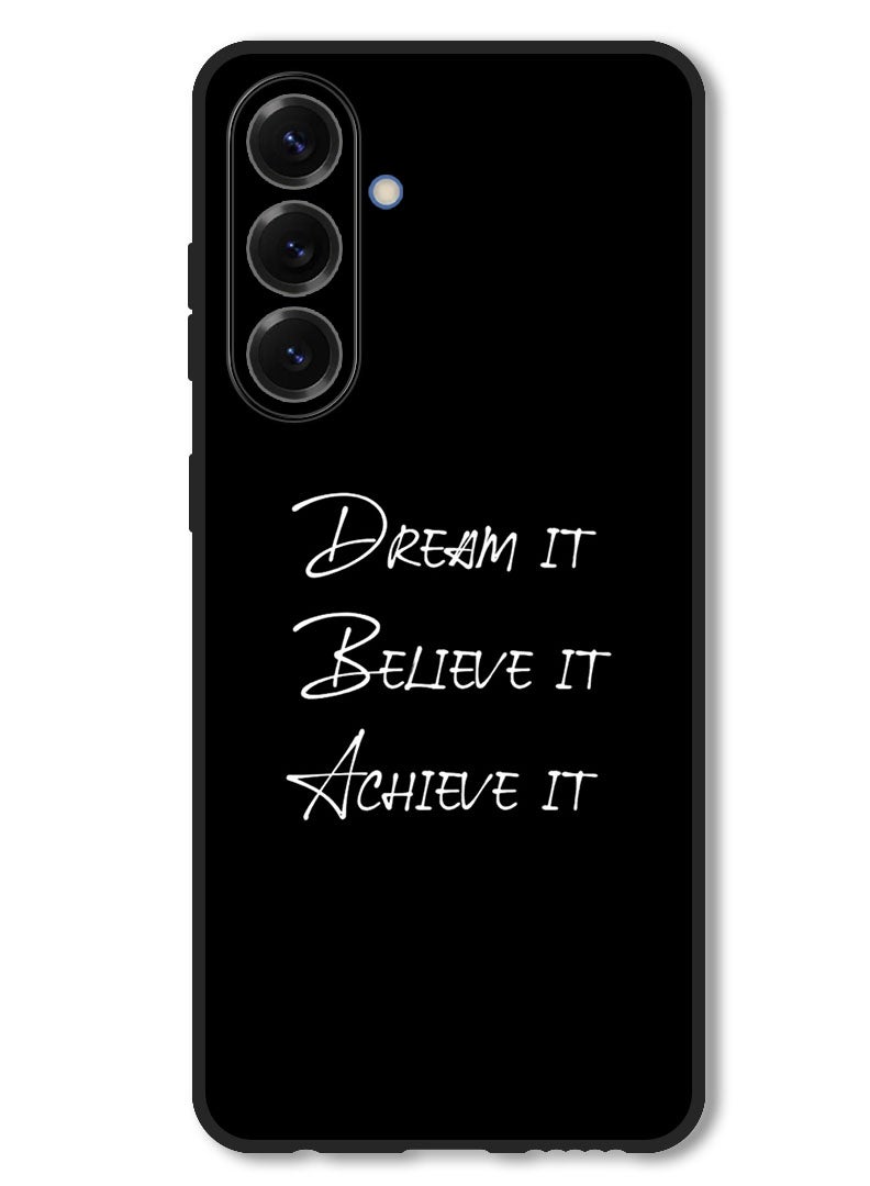 Theodor Case Compatible with Samsung Galaxy F56 6.74 Inch Protection Shockproof Bumper Cover Dream it - Image 1