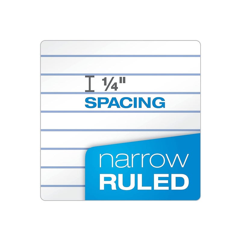 Ampad 20322 Perforated Writing Pad, 8 1/2 x 11 3/4, White, 50 Sheets (Pack of 12) - Image 3