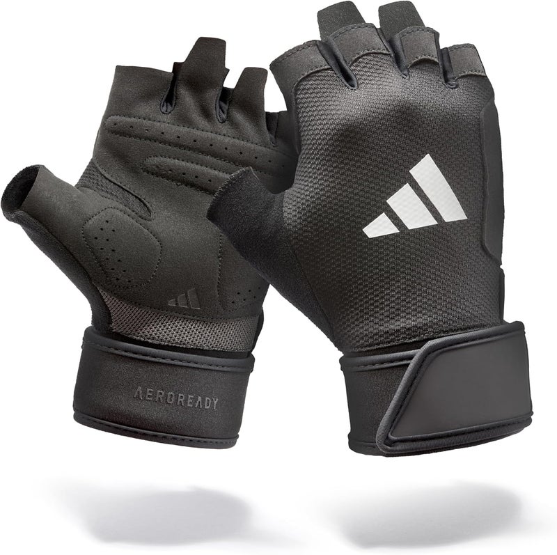 Adidas قفازات تدريب القوة من أديداس - متوسط - Image 1