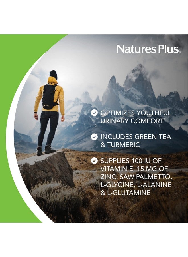 NaturesPlus Natures Plus AgeLoss Prostate Support - 90 Capsules - with Zinc, Lycopene, Vitamin E, Pumpkin Seed & Saw Palmetto - Vegetarian, Gluten Free - 30 Servings - Image 3