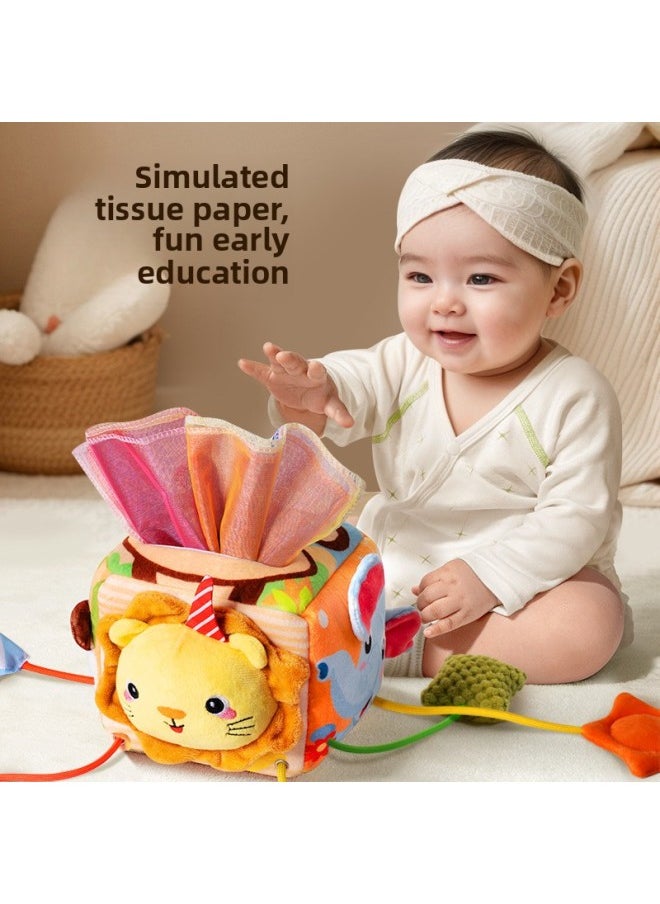 Generic - Crib Rattle Hanging Bedside Wind Bell Baby Cart Hanging Bed Bell Car Toy Bed Cradle Pendant-Color:Upgraded Version: Paper Bed Bell [12-in-1 Style] Comes With A Hook - Image 1