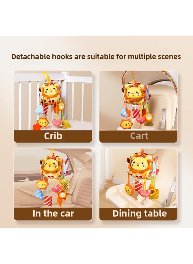 Generic - Crib Rattle Hanging Bedside Wind Bell Baby Cart Hanging Bed Bell Car Toy Bed Cradle Pendant-Color:Upgraded Version: Paper Bed Bell [12-in-1 Style] Comes With A Hook - Image 1