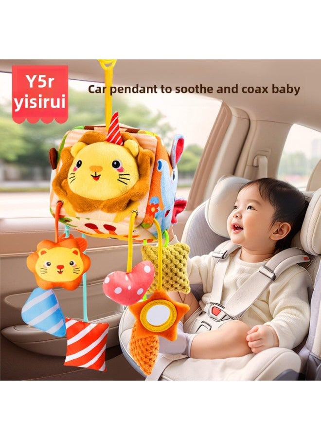 Generic - Crib Rattle Hanging Bedside Wind Bell Baby Cart Hanging Bed Bell Car Toy Bed Cradle Pendant-Color:Upgraded Version: Paper Bed Bell [12-in-1 Style] Comes With A Hook - Image 1