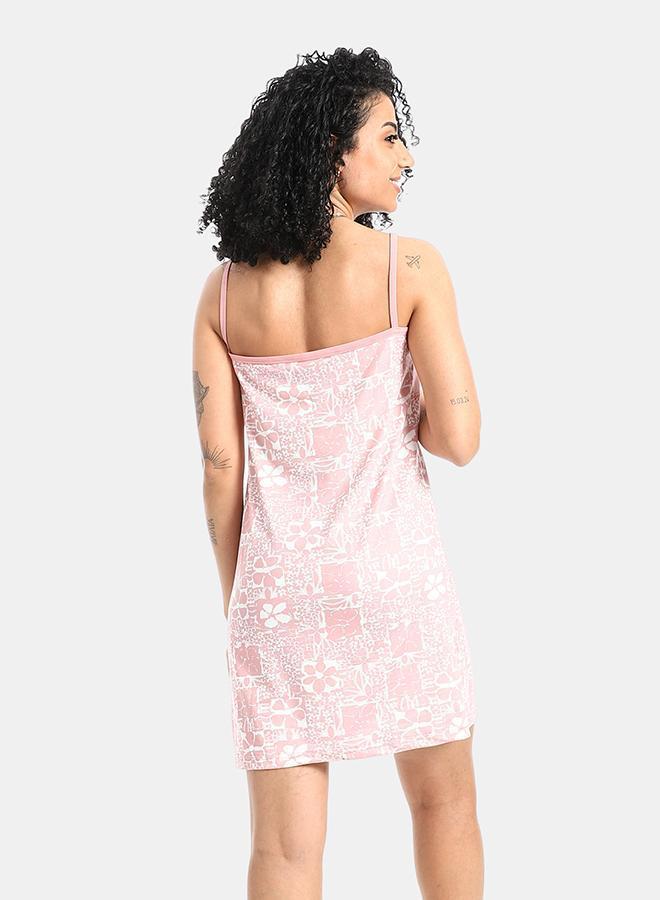 kady Pastel Pink Printed Sleepshirt - Image 3