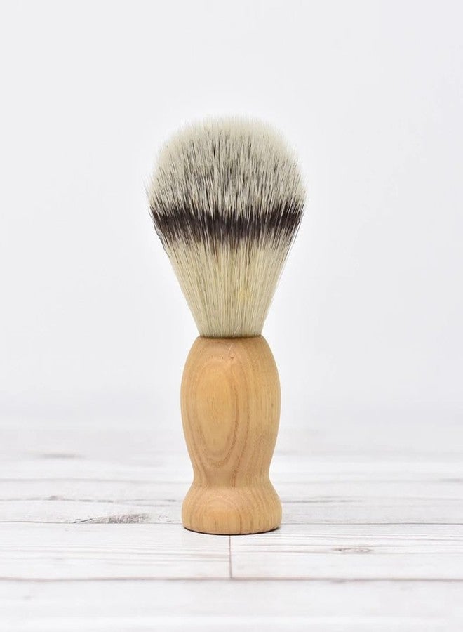 RSP Quality bit Wooden Handle Shaving Brush - Soft & Smooth Bristles for Men & Boys