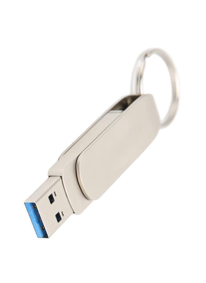 Thoraya usb3.0 + tpye-C mobile phone computer dual-use USB flash drive with keychain 2 in 1 OTG USB3.0 to USB C drive USB3.0 flash memory stick high speed flash drive thumb drive for Windows/Mac, Type C smartphones, tablets 16GB  - Image 5