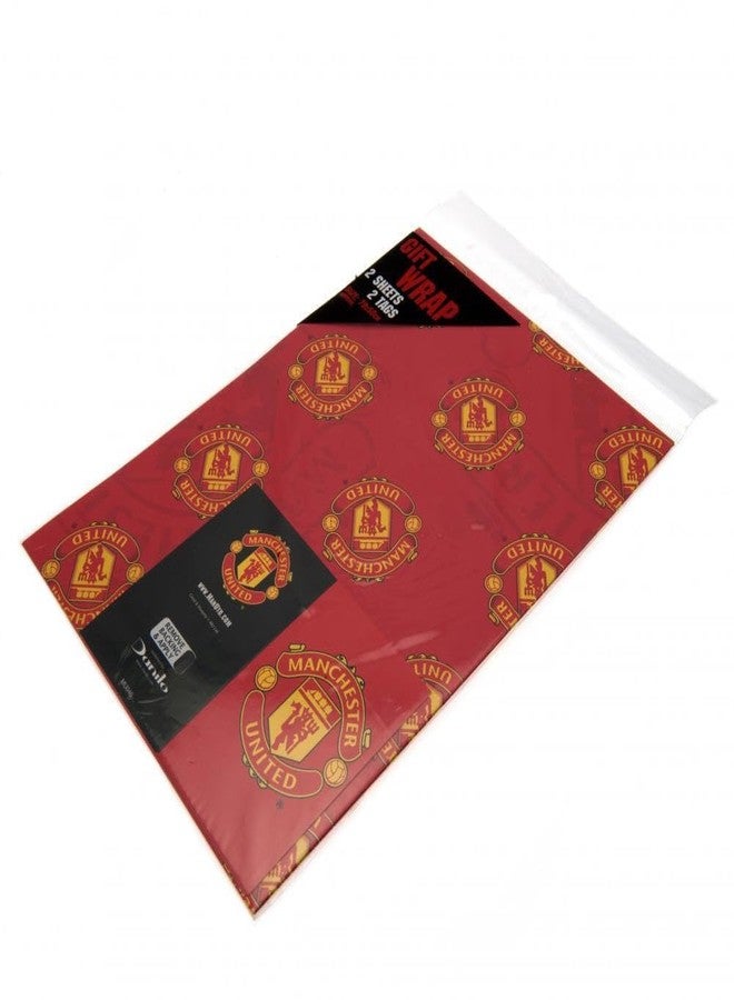 Manchester United FC Gift Wrap with Tags - Image 2