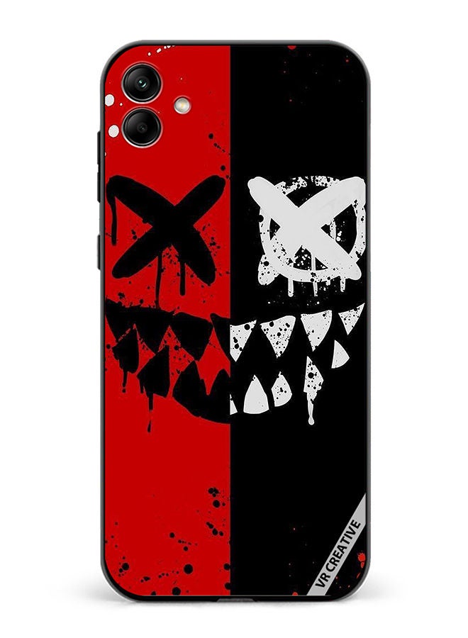 VR CREATIVE Protective Case Cover For Samsung Galaxy A04 Neon Square Design Multicolour - Image 1