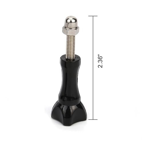 Oumers Long Thumbscrew with Cap Thumb Screw Set Stainless for GoPro Accessories Monopod Handhold Stick Mount/Windshield Suction for Gopro Hero5 Black, Hero4, Hero3+, Hero3, Hero2 Camera (10pcs/Pack) - Image 3