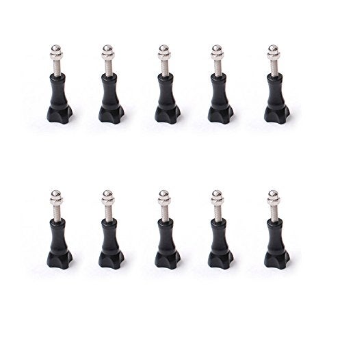 Oumers Long Thumbscrew with Cap Thumb Screw Set Stainless for GoPro Accessories Monopod Handhold Stick Mount/Windshield Suction for Gopro Hero5 Black, Hero4, Hero3+, Hero3, Hero2 Camera (10pcs/Pack) - Image 1