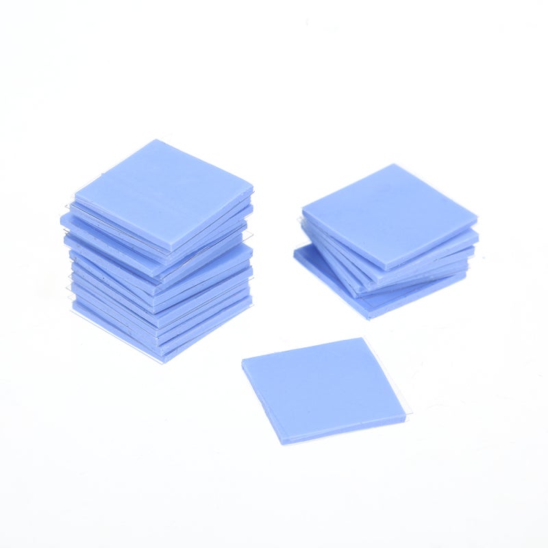 Thermal Silica 20-Pack High Thermal Conductivity - Flexible Compressibility Non-corrosive Thermal Silica for CPU Cooling Graphics Card LED Chip - Image 1