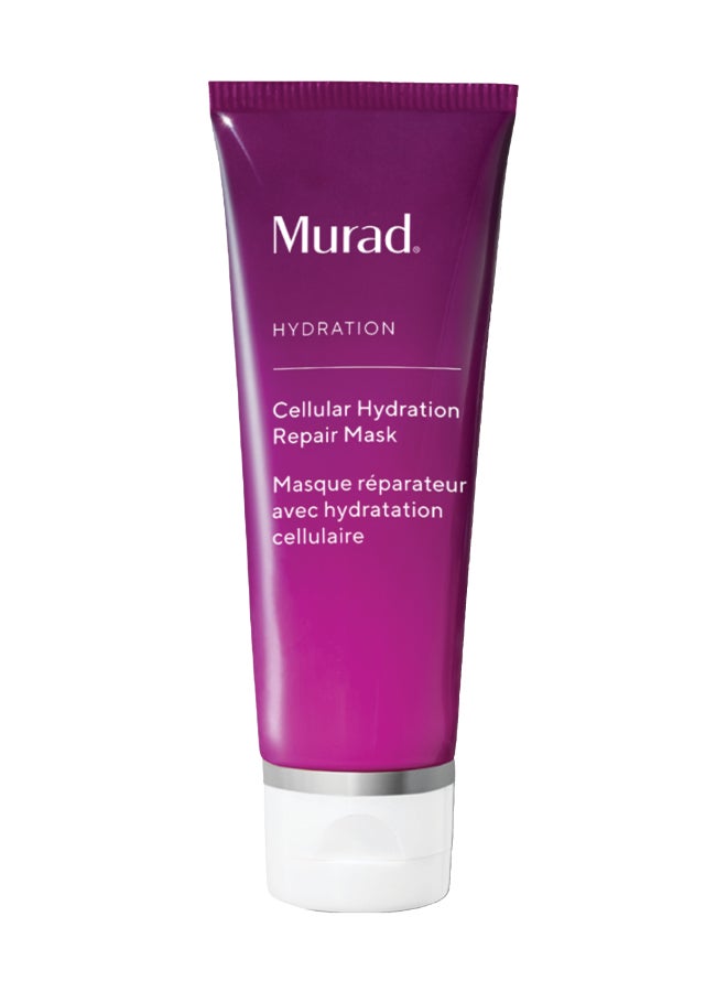 Murad قناع مراد لإصلاح الترطيب الخلوي 80 مل - استعادة ليلية للحواجز التالفة، الببتيدات والتوت البري، قناع مغذي لتخفيف الجفاف الشديد 80 مل - Image 1