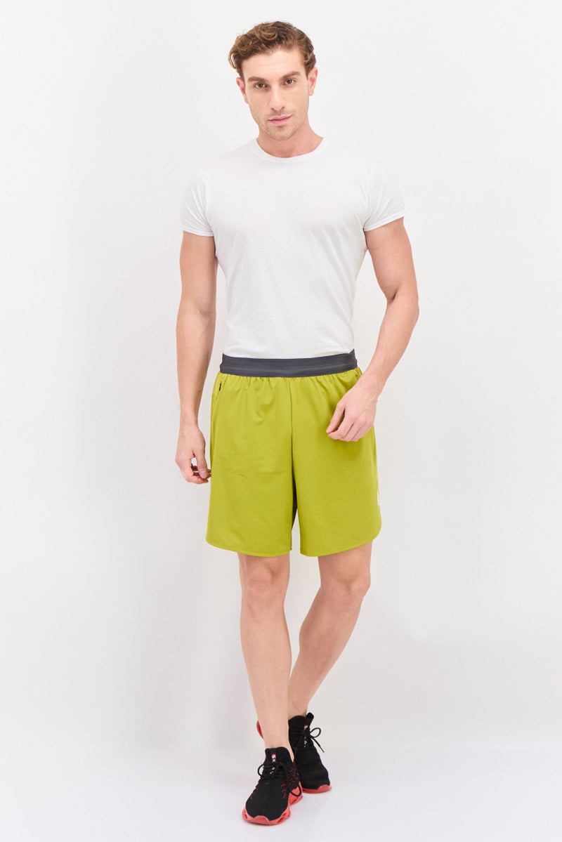 Adidas Men Sportswear Fit  7 Inseam Training Shorts, Green - Image 4