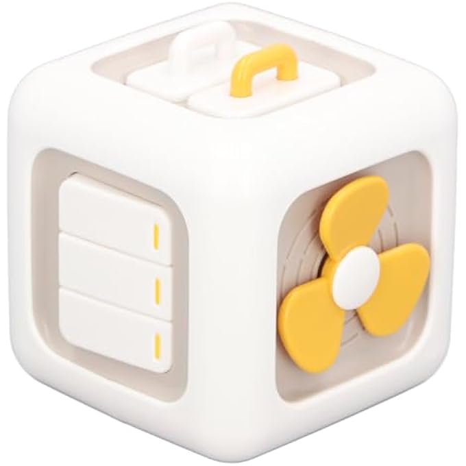 gernie Hexahedral Busy, Reducing Stress Early Education Toy for Kid Adult, Rotation Drawer Switch Push, Fine Motor Skills Development, Stocking Stuffers - Image 1