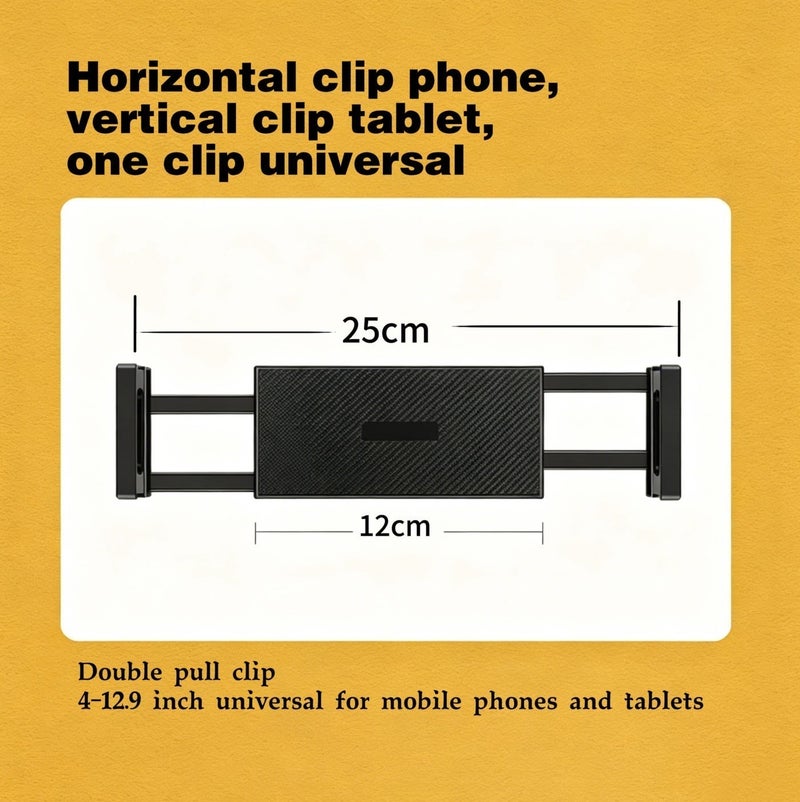 YZMA GLOBAL Flexible 360° Rotating Tablet Floor Holder Stable Heavy Duty Base Adjustable Stand for iPad ,Mobile Phone,Game Console - Image 4