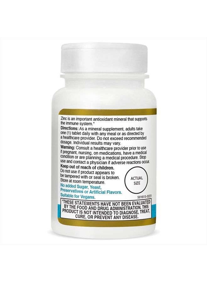 21st Century أقراص زنك سترات 50 ملغ، 60 حبة - Image 5