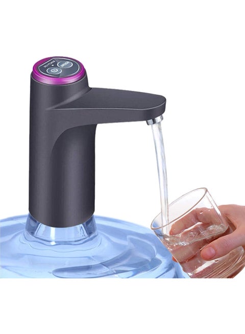 Water Dispenser Pump for 5 Gallon Bottle Free Quantitative Drinking Water Pump Portable USB Charging Electric Bottle Pump Multipurpose Dispenser for Home Camping