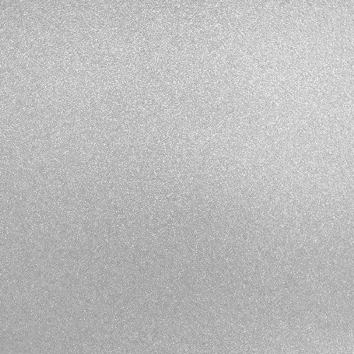 Best Creation Inc Best Creation 12-Inch by 12-Inch Glitter Cardstock, Silver - Image 1