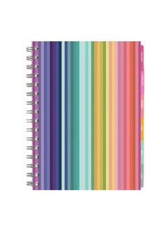 Erin Condren Inspired Collection 12-Month A5 Weekly Dated Planner (January 2025 - December 2025) - Spectrum Cover  - Image 1