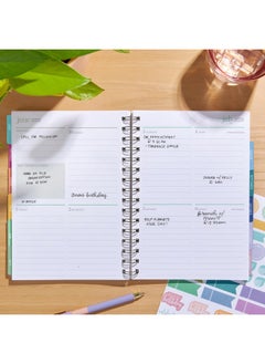 Erin Condren Inspired Collection 12-Month A5 Weekly Dated Planner (January 2025 - December 2025) - Spectrum Cover  - Image 3