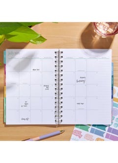 Erin Condren Inspired Collection 12-Month A5 Weekly Dated Planner (January 2025 - December 2025) - Spectrum Cover  - Image 2