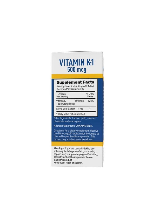 Superior Source Vitamin K1 500Mcg  - Image 3
