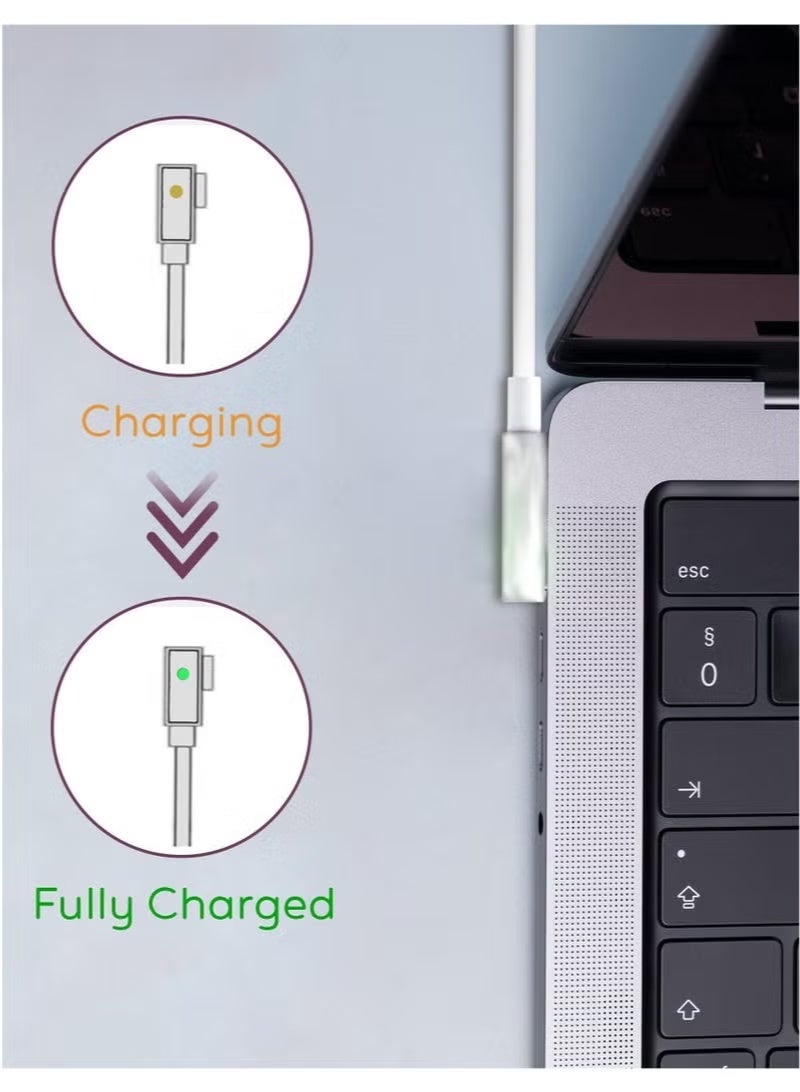 Replacement AC Charging Adapter For Apple MacBook Pro 13-Inch White - Image 4