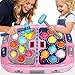 TooLion 2Player Whack Game Mole Toys for Age 312 Kids2 Hammers3 Modes with Sound LightSafe Educational Pounding ToyBirthday for 3 4 5 6 Year Old Boys GirlsPink - Image 2