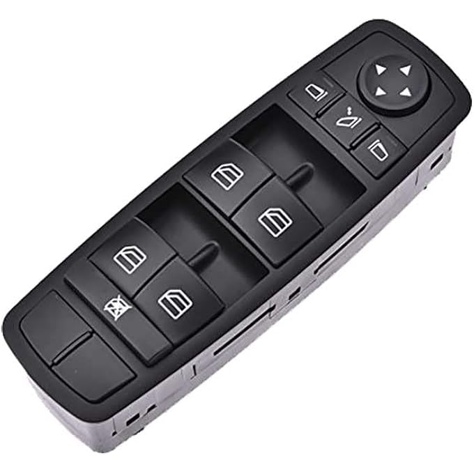 Autostar Germany Window Switch Black For Mercedes Benz 2518300290 Black