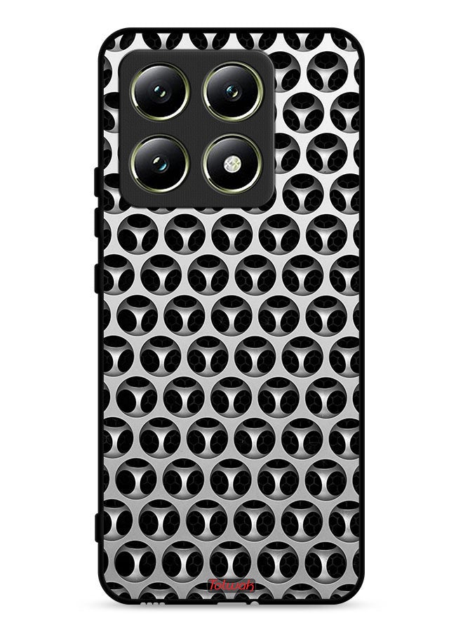 Tolwak Xiaomi 14T 5G Protective Case Cover Horology Hands Pattern - Image 1