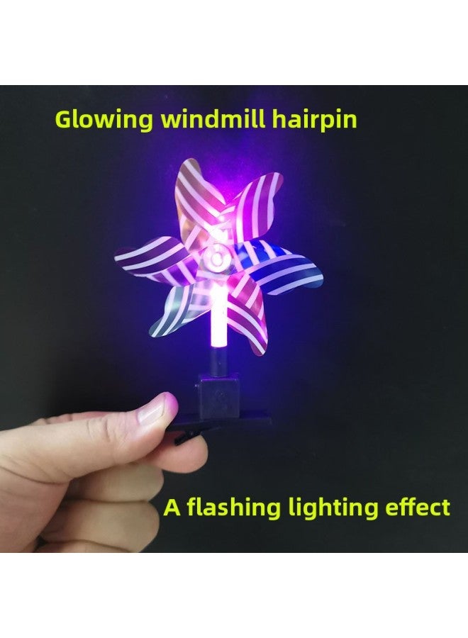 Factory Wholesale Push Activities Small Gifts Luminous Luminous Drainage Sweep Code Creative Cartoon Children's Small Toys