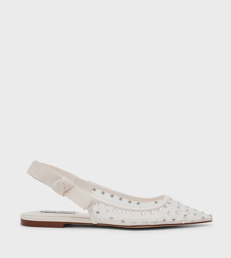 Steve Madden OLYV02S1-104 Ivory Women's Heel Sandals