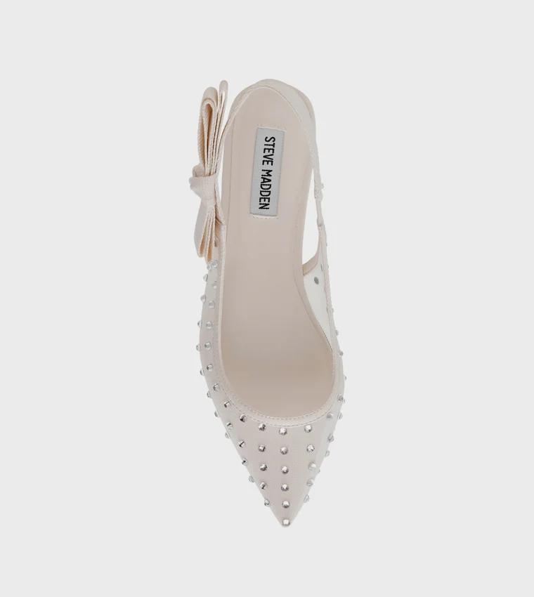 Steve Madden OLYV02S1-104 Ivory Women's Heel Sandals