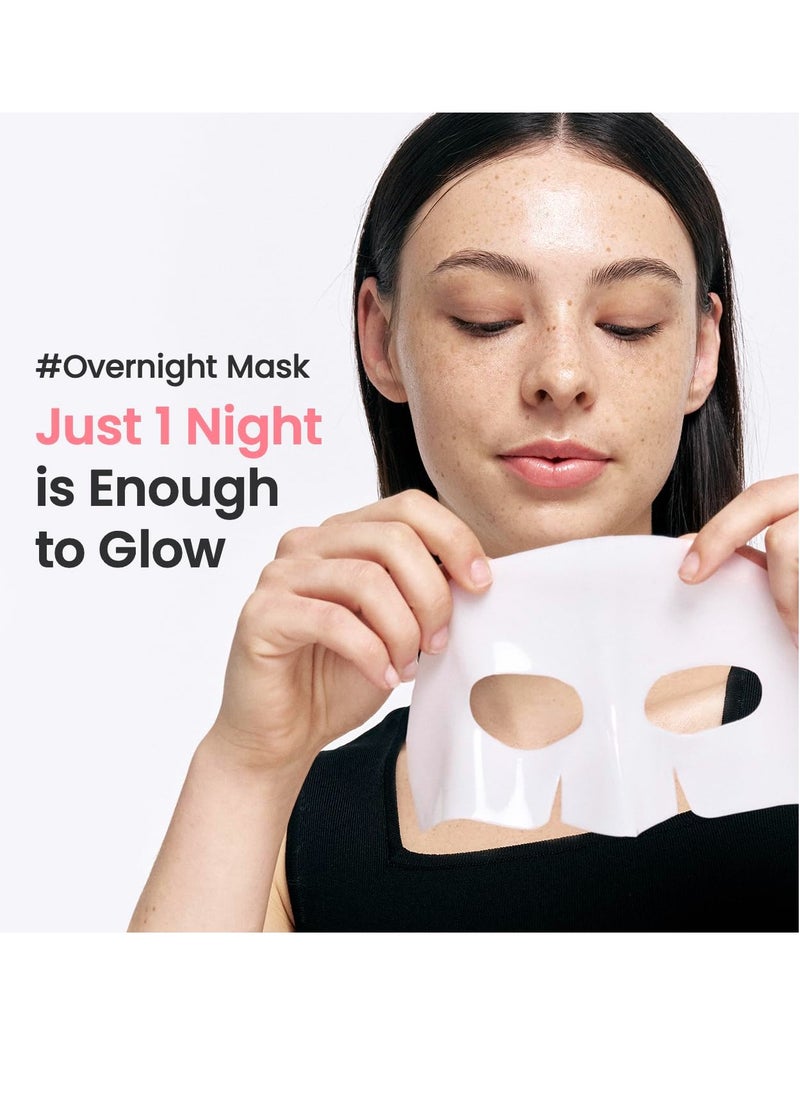BIODANCE Bio Collagen Real Deep Mask Hydrating Overnight Hydrogel Mask Pore Minimizing Elasticity Improvement 34g 4ea  - Image 3