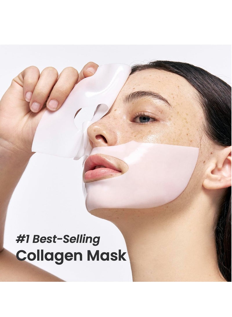 BIODANCE Bio Collagen Real Deep Mask Hydrating Overnight Hydrogel Mask Pore Minimizing Elasticity Improvement 34g 4ea  - Image 4