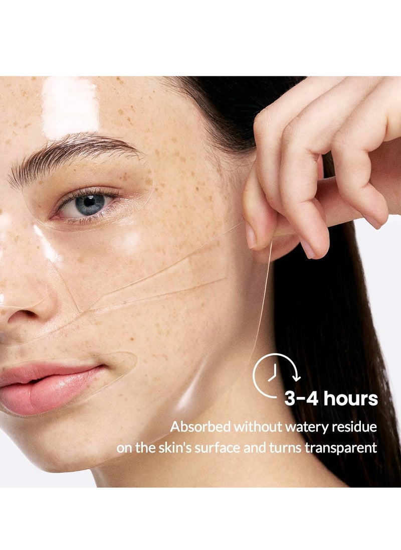 BIODANCE Bio Collagen Real Deep Mask Hydrating Overnight Hydrogel Mask Pore Minimizing Elasticity Improvement 34g 4ea  - Image 5