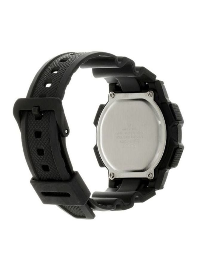 CASIO Men Youth Series Water Resistant Digital Watch AE-1000W-1AVDF - 44 mm - Black - Image 4
