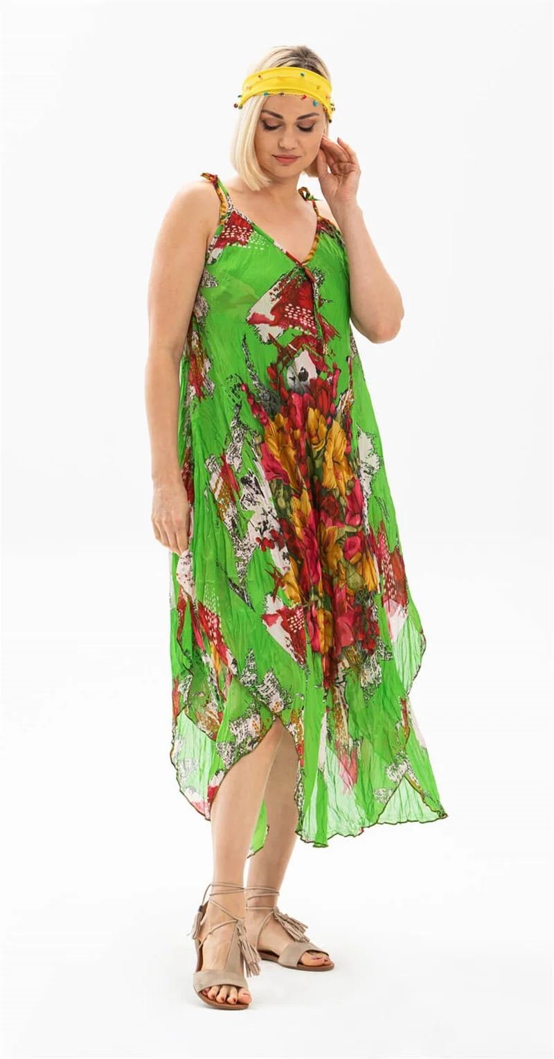 اليش شيل بيزي Floral Print Dress