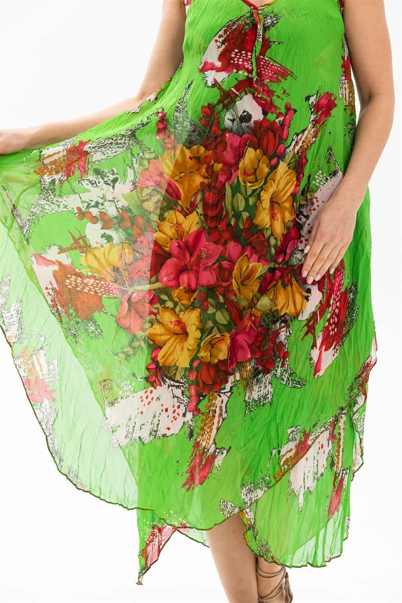 اليش شيل بيزي Floral Print Dress